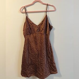 Abercrombie & Fitch Satin Slip dress size L